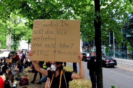 Protest at Willy-Brandt-Haus Berlin 2020-07-01 99