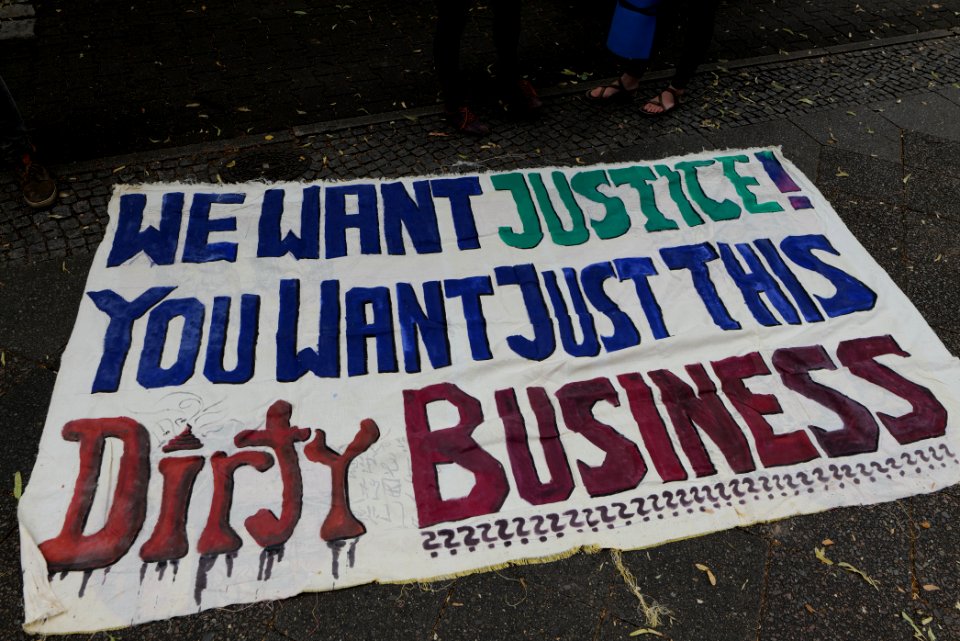 Protest at Willy-Brandt-Haus Berlin 2020-07-01 19