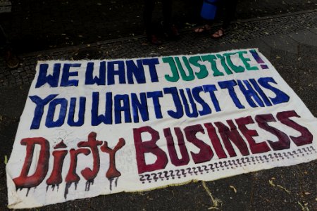Protest at Willy-Brandt-Haus Berlin 2020-07-01 19