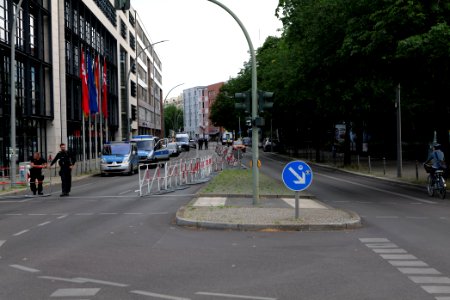 Protest at Willy-Brandt-Haus Berlin 2020-07-01 07