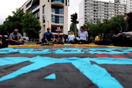 Protest at Willy-Brandt-Haus Berlin 2020-07-01 84
