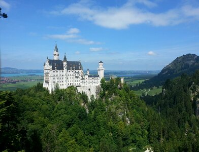 Neuschwanstein castle allgäu king photo