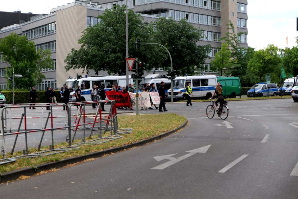 Protest at Willy-Brandt-Haus Berlin 2020-07-01 20