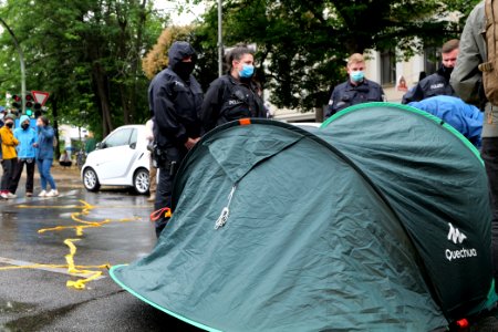 Protest at Willy-Brandt-Haus Berlin 2020-07-01 192