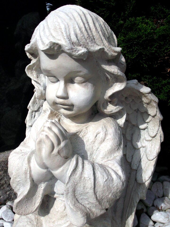 Hope figure sculpture