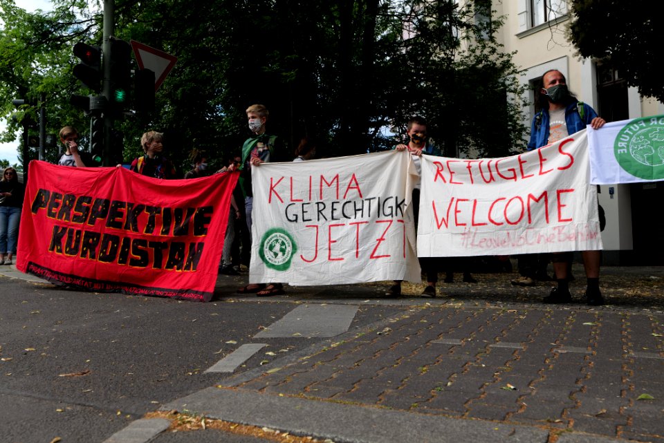 Protest at Willy-Brandt-Haus Berlin 2020-07-01 24