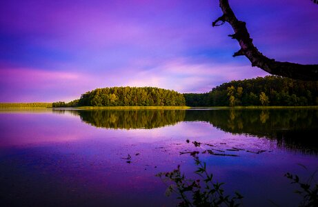 Nature landscape lake photo