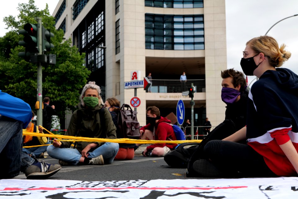 Protest at Willy-Brandt-Haus Berlin 2020-07-01 66