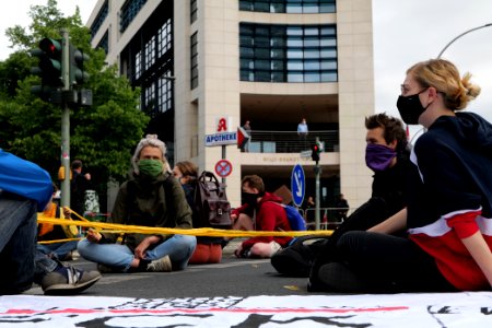 Protest at Willy-Brandt-Haus Berlin 2020-07-01 66