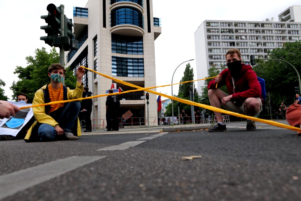 Protest at Willy-Brandt-Haus Berlin 2020-07-01 51