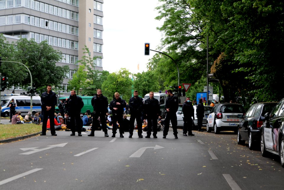 Protest at Willy-Brandt-Haus Berlin 2020-07-01 61
