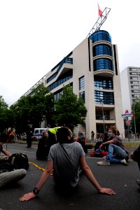 Protest at Willy-Brandt-Haus Berlin 2020-07-01 85