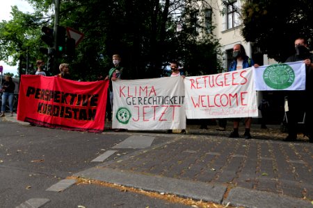 Protest at Willy-Brandt-Haus Berlin 2020-07-01 25