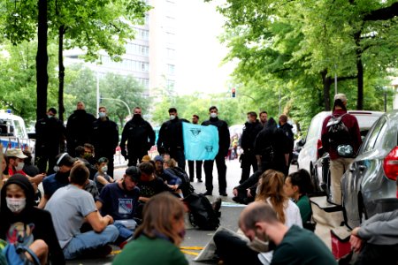 Protest at Willy-Brandt-Haus Berlin 2020-07-01 96