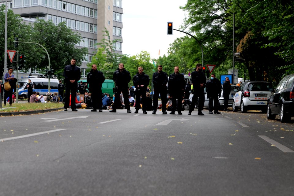 Protest at Willy-Brandt-Haus Berlin 2020-07-01 62