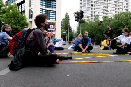 Protest at Willy-Brandt-Haus Berlin 2020-07-01 48