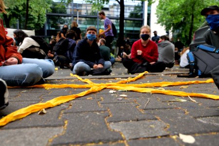 Protest at Willy-Brandt-Haus Berlin 2020-07-01 89