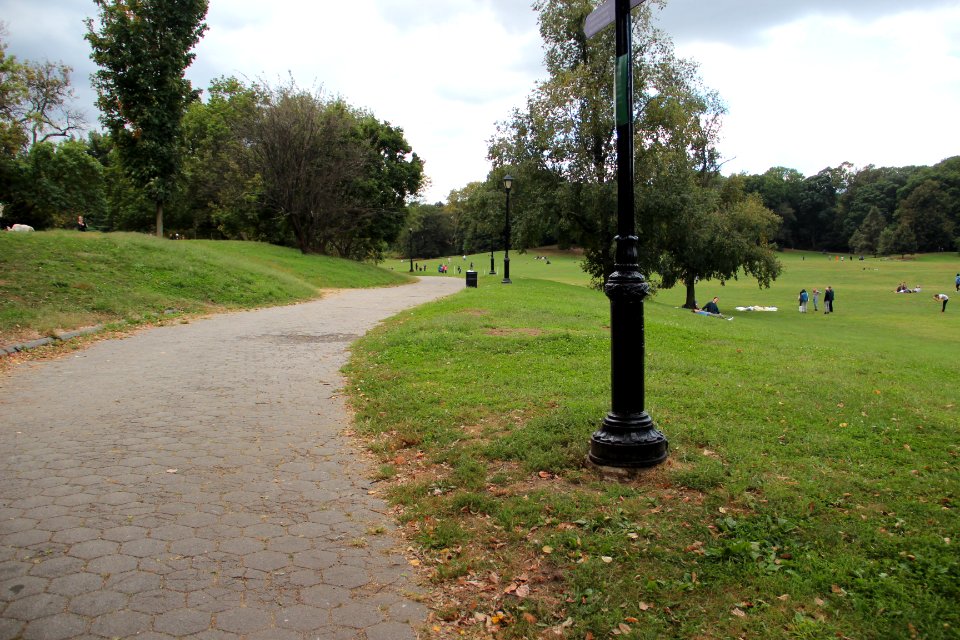 Prospect Park walkway, Brooklyn Sept 2017