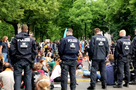 Protest at Willy-Brandt-Haus Berlin 2020-07-01 104