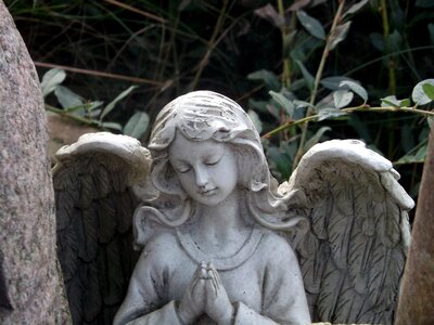 Hope figure sculpture
