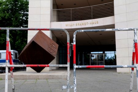 Protest at Willy-Brandt-Haus Berlin 2020-07-01 36