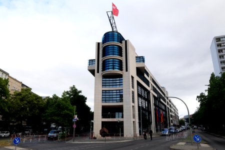 Protest at Willy-Brandt-Haus Berlin 2020-07-01 05