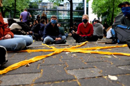 Protest at Willy-Brandt-Haus Berlin 2020-07-01 90
