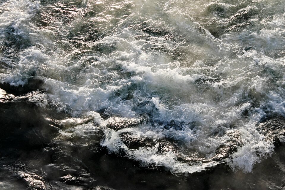Stream water color outdoor