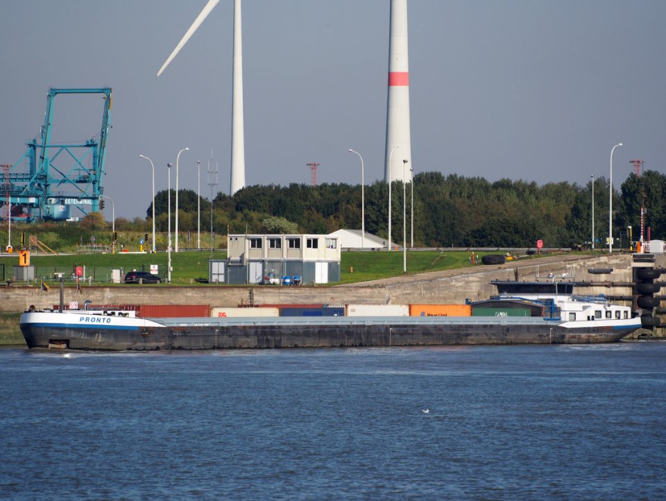 Pronto (ship, 2008), ENI 02330403, Port of Antwerp