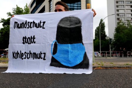 Protest at Willy-Brandt-Haus Berlin 2020-07-01 69