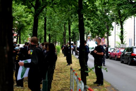 Protest at Willy-Brandt-Haus Berlin 2020-07-01 60