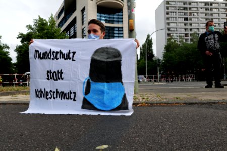 Protest at Willy-Brandt-Haus Berlin 2020-07-01 67