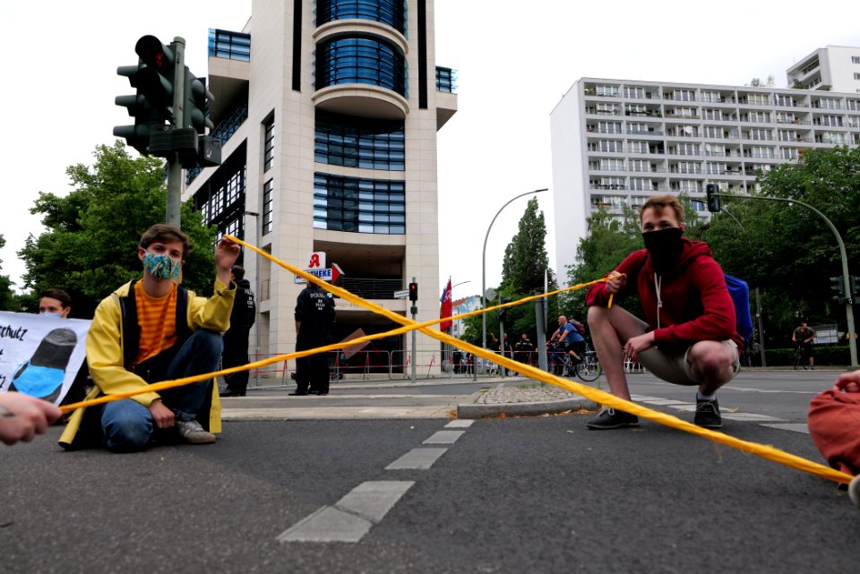Protest at Willy-Brandt-Haus Berlin 2020-07-01 52