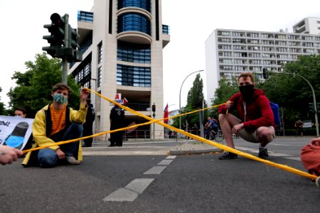 Protest at Willy-Brandt-Haus Berlin 2020-07-01 52