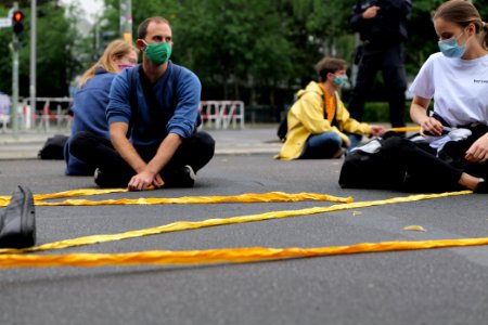 Protest at Willy-Brandt-Haus Berlin 2020-07-01 47