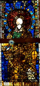 Prophète Ézéchiel, vitrail du musée de l’Œuvre Notre-Dame