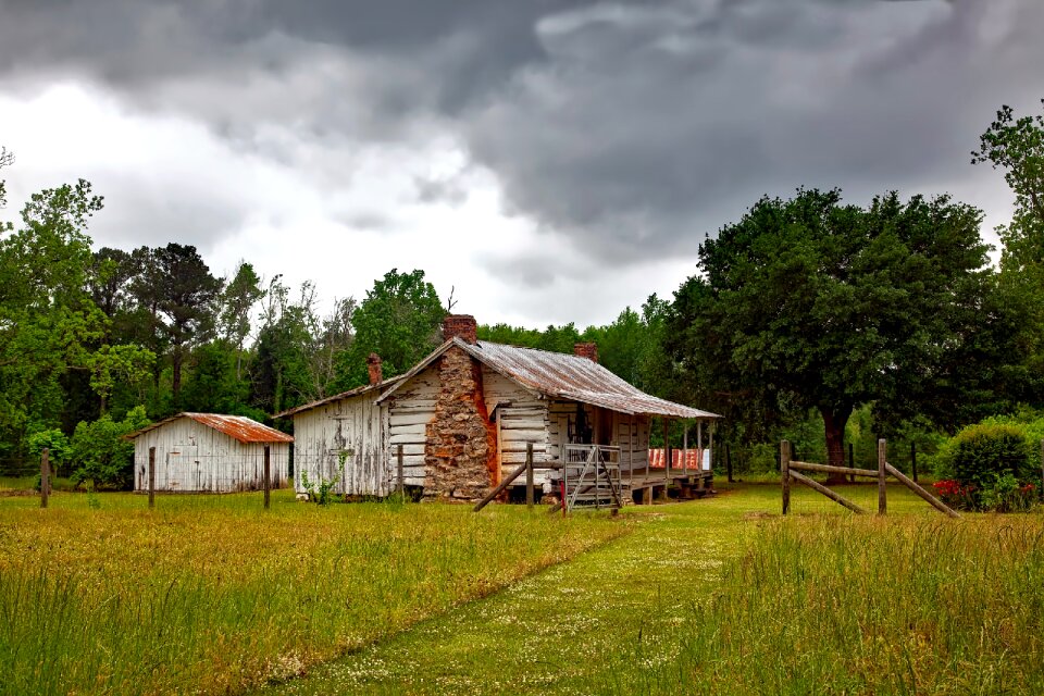 Rural farmhouse cottage photo