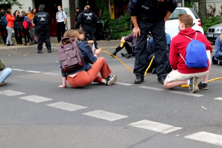 Protest at Willy-Brandt-Haus Berlin 2020-07-01 40