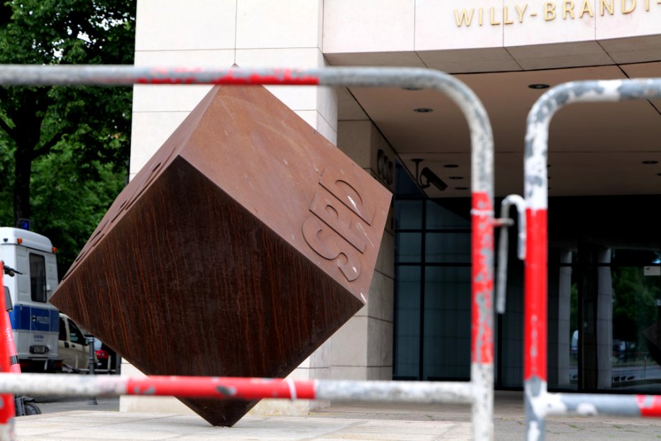 Protest at Willy-Brandt-Haus Berlin 2020-07-01 35