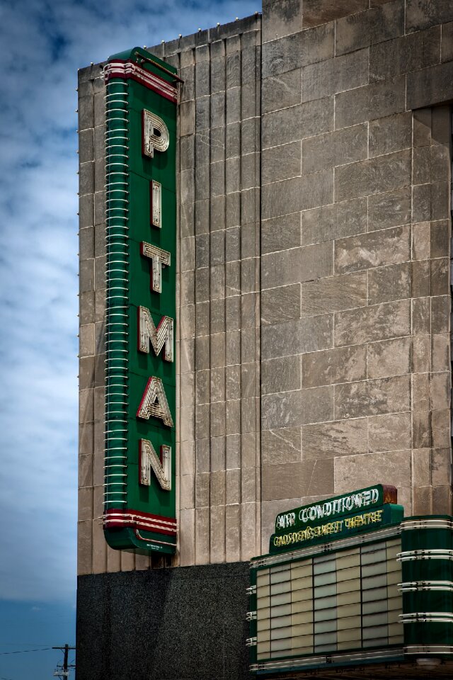 Marquee old landmark photo