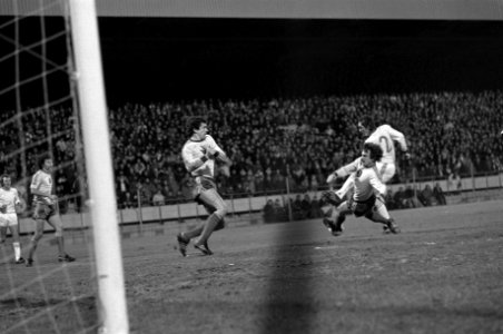 PSV tegen Eintracht Braunschweig (UEFA), spelmomenten, Bestanddeelnr 929-4525