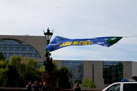 Protest at Autogipfel in Berlin 2020-09-08 Robin Wood banner 07