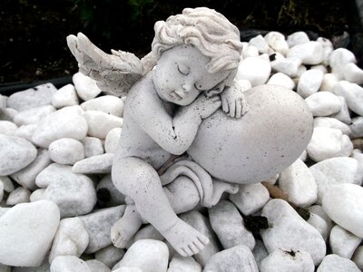 Hope figure sculpture