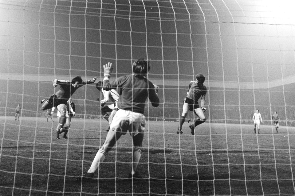 PSV tegen Ruch Chorzow 4-0 Europacup-I spelmomenten, Bestanddeelnr 928-2555