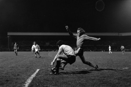 PSV tegen Benfica 0-0 ( Europa Cup II ), spelmomenten, Bestanddeelnr 927-7909