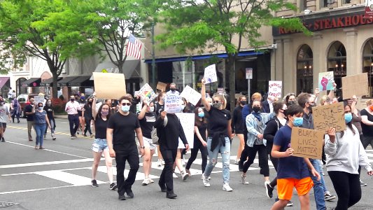 Protest march Summit New Jersey Black Lives Matter June 2 2020 4 of 12