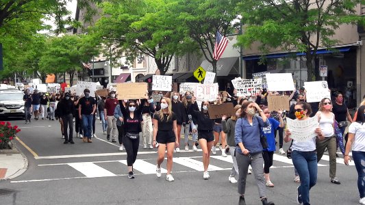 Protest march Summit New Jersey Black Lives Matter June 2 2020 5 of 12