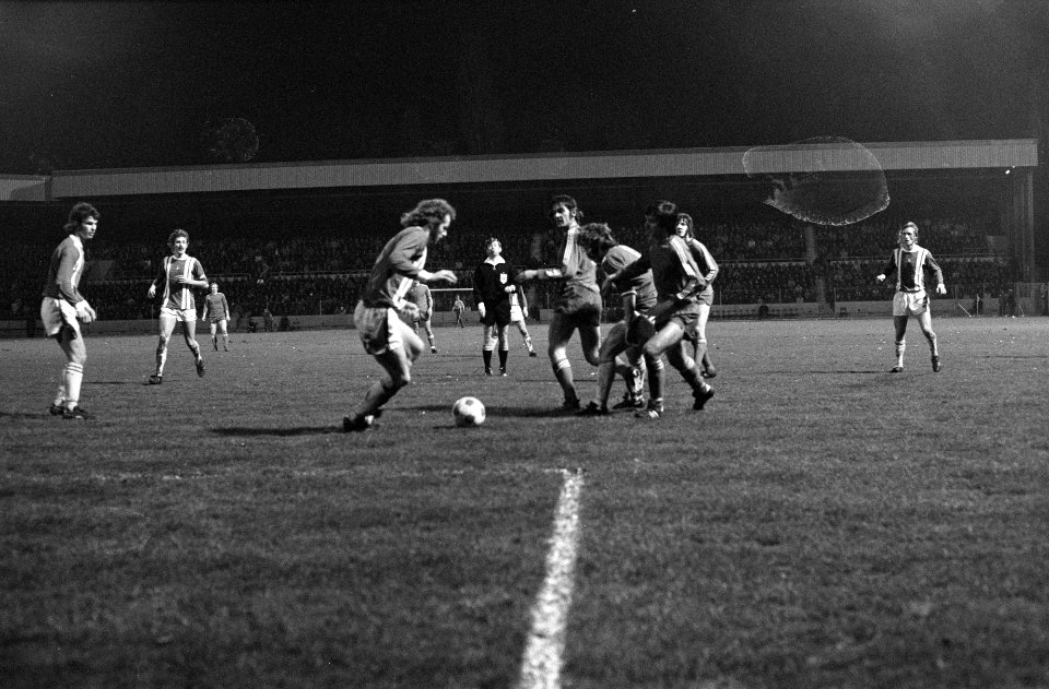 PSV tegen Sparta 1-0, spelmomenten, Bestanddeelnr 927-7141