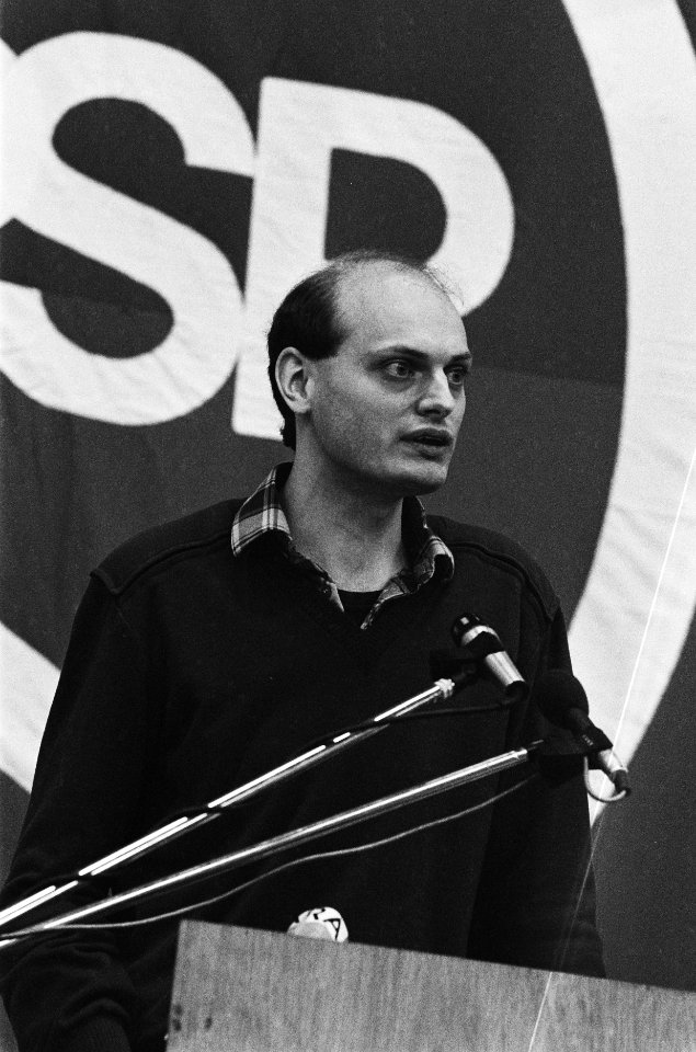 PSP-congres in Utrecht, Frank Köhler spreekt, Bestanddeelnr 933-3657