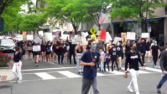Protest march Summit New Jersey Black Lives Matter June 2 2020 3 of 12